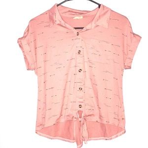 Girls fancy button up shirt